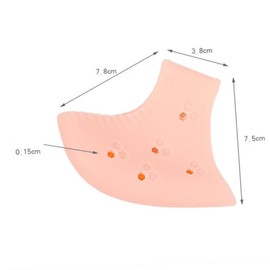 Mikinona Gel Heel Socks Special Moisturizing Material Foot Care Socks Ankle Support