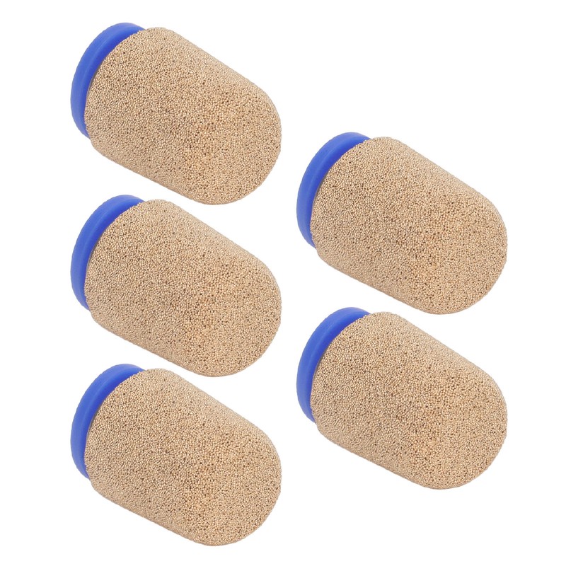 5Pcs Brass Pneumatic Exhaust Muffler Silencer Impact Resistant Efficient Noise