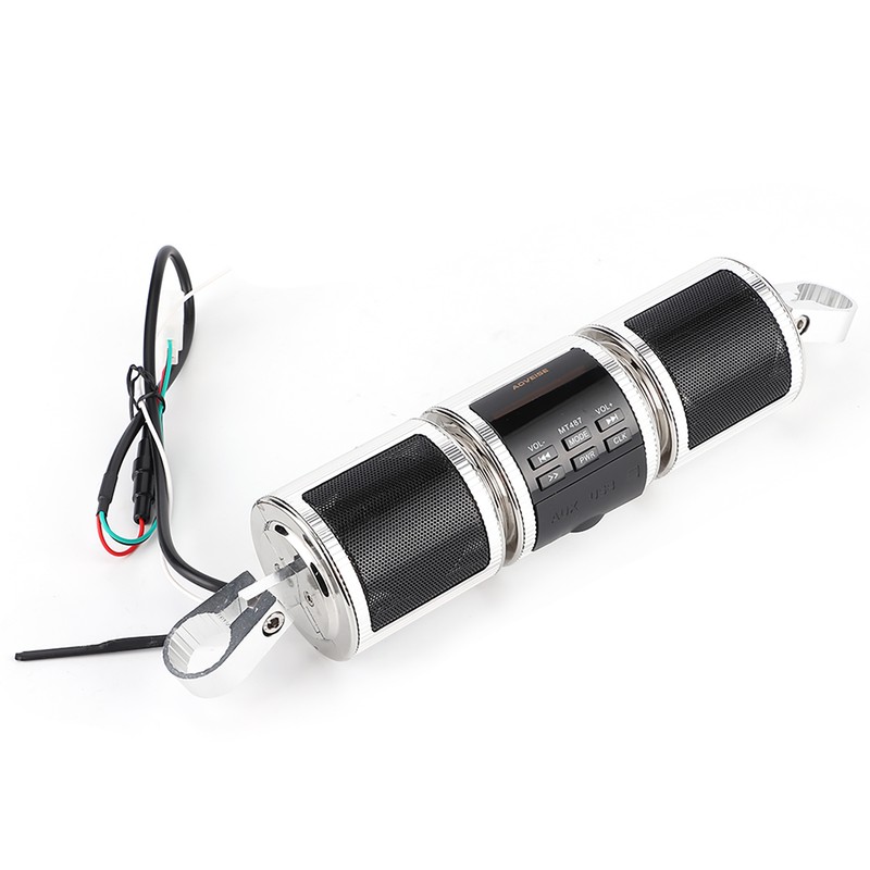 Wireless Motorcycle Stereo Speaker Waterproof MP3 Music Player Audio System