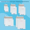 Blue Summit 25 Pack 12.75x15 Rigid Mailers, Cardboard Envelopes, Do