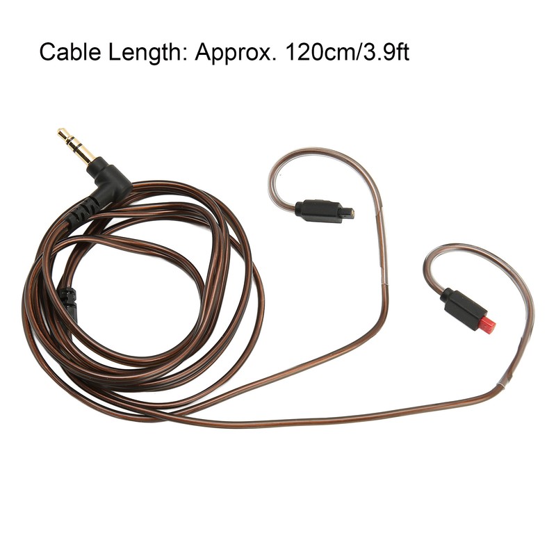 Replacement Earphone Cable Oxygen Free Copper Headphone Upgrade Cable for