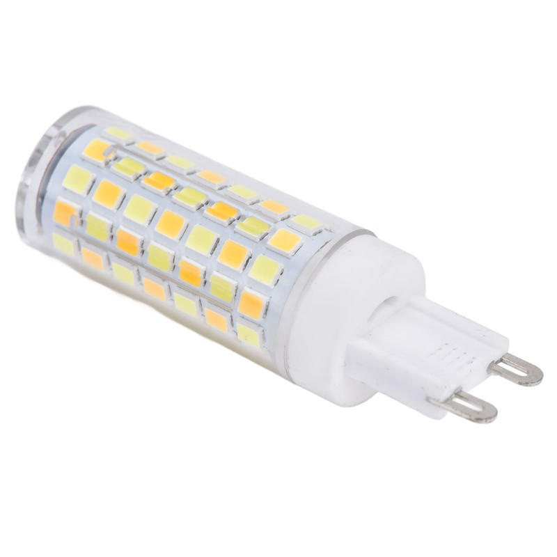 6pcs 90LED G9 Light Bulb 9W 220V Dimmable Soft Warm