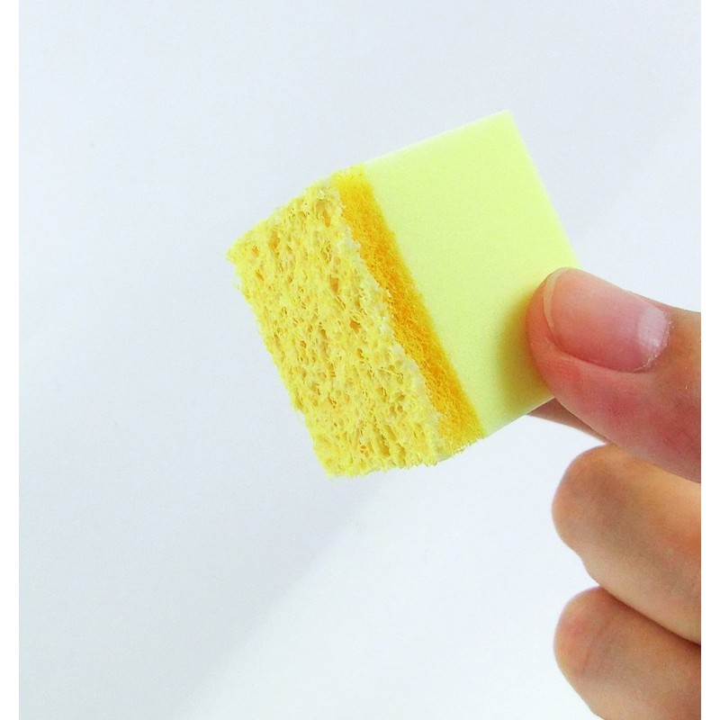Cleaning Cube Gas Stove Abrasive Sponge (IH Compatible), 6 Pieces