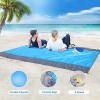 Aomais Sandproof Beach Blanket, Extra Large Oversized 10x8.4ft Beach Mat