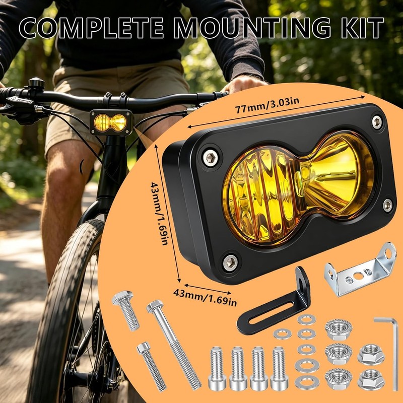 DonDofla Fit for Baja Light Compatible with Ridstar Q20 Headlight