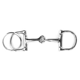Tnfeeon Snaffle Bit Horse Bit Zine Alloy Bridle Bit Key Bridle Bit Keychain for Horse Lovers Friends Decoration 10 x 3cm