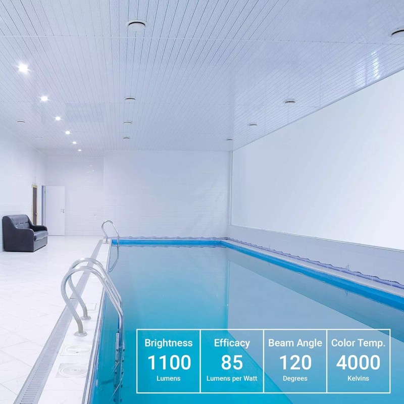 Hyperikon G24Q LED 13W BR30 Bulb 4000K Daylight Glow, Ballast