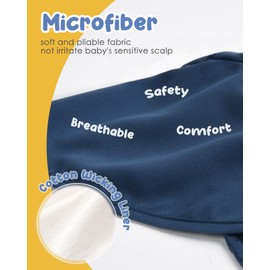 FURTALK Baby Toddler Sun Hat UV Protection Girls Boys Children Summer Beach Hat with Neck Protection, navy