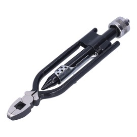 Walfront Wire Twisting Pliers High Carbon Steel Side Cutting Lockwire Pliers Hand Quick Twist Tool 0.3-0.7mm (6 inch)