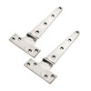 2Pack Heavy Duty Marine 316 Stainless Steel Tee Hinges,4/6/8inch Boat