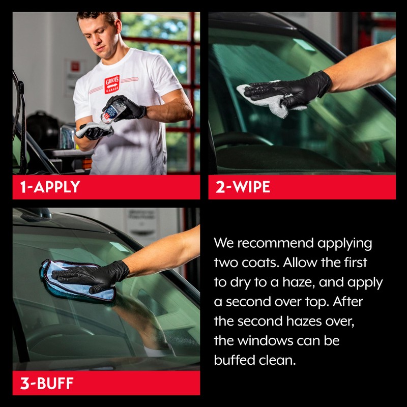 Griot’s Garage Glass Sealant Coating for Cars, Trucks, SUVs, and