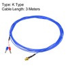 uxcell Thermocouple K Type, 0-600C M4 Screw Temperature Sensor Probe