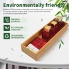 SYAOYI Bamboo Drawer Organizer - Kitchen Drawer Utensil Organizer Office