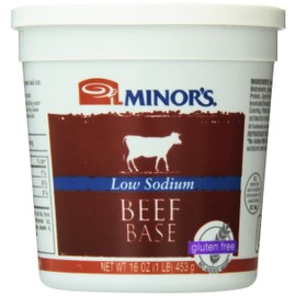 Minor's Beef Base, Low Sodium, 16 Ounce