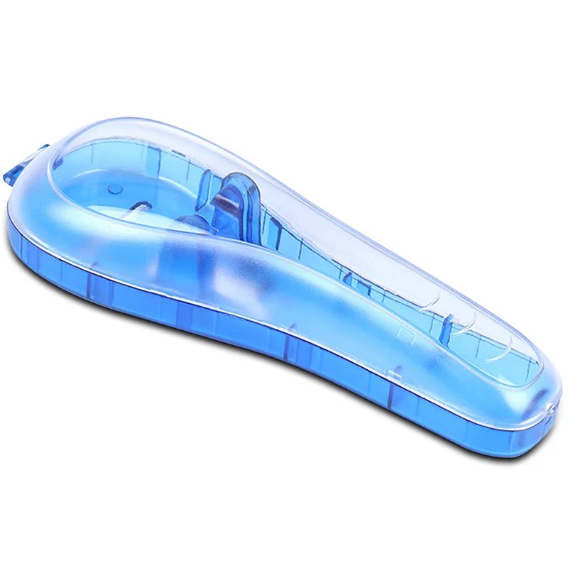 Portable Razor Storage Case for Travel – Ventilated Plastic Shaver