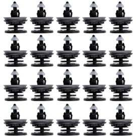 GNXfixt 20 x Car Door Card Mounting Clips Interior Mounting Clips for T5 Golf 5 6 7 A4 A5 A6 Car Boot Mounting Clips Door Panels in