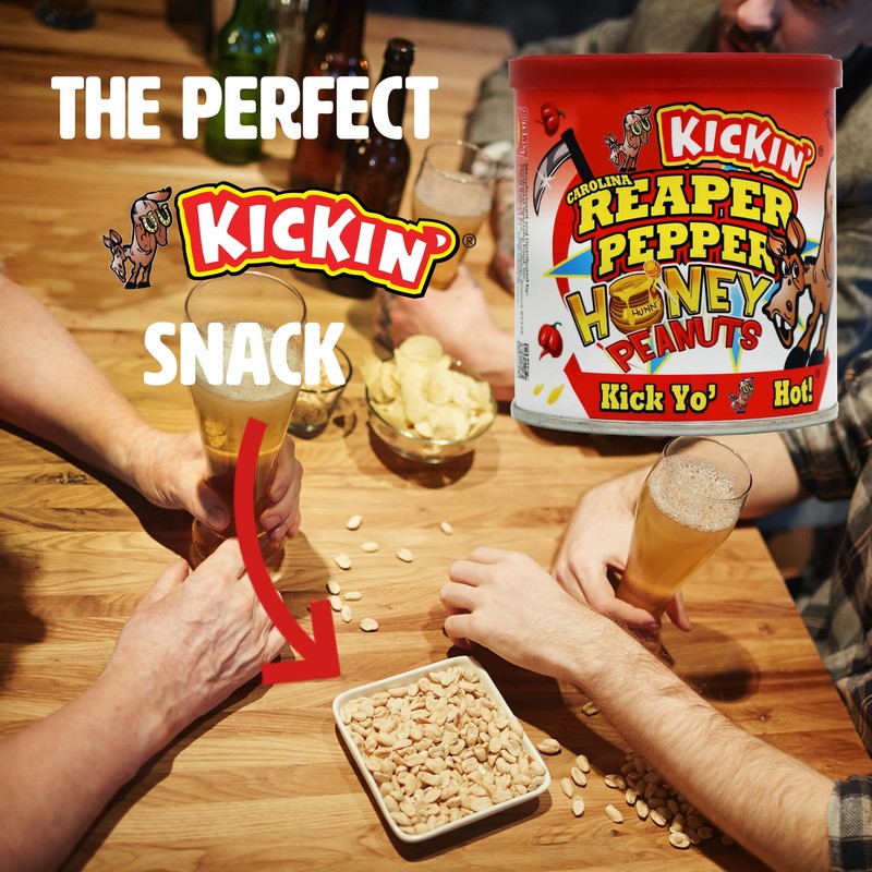 Ass Kickin' Peanuts 4.25 oz