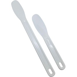 M00764 MOREZMORE 2pc Best Nylon Spreader Must Have Kitchen Stirrer Spatula 6 3/4" and 11-1/2" Bar Maid CR-926 Sandwich Spreader - Pancake Spatula - Bread Knife - Frying Stirrer - Jar Cleanup Spatula