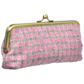 丸眞 Pouch Pouch UK Moon by Wool Fabric