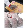 ThreeH Cut Resistant Gloves Stainless Steel Mesh Gloves for Butchers,Restaurant