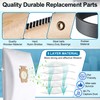 Ceoighe Vacuum Cleaner Brush Roll with 3 Pcs Belt &