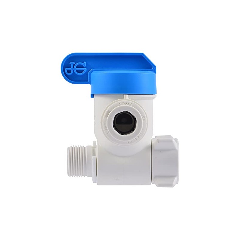 John Guest 3/8 x 3/8 x 3/8 Inch Angle Stop