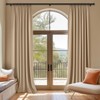 Oneach 2-Pack Heavy Duty Curtain Rods for Windows 66 to