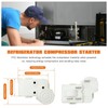 2025 Upgrade Refrigerator Freezer Compressor PTC Starter Relay, 4 Pins