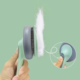 Unbranded Pet Hair Remover Dog Cat Comb Grooming Massage Deshedding Self Cleaning Brush