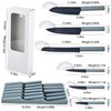 In-Drawer Knife Block Set, 12PCS Stainless Steel Chef Knife Set