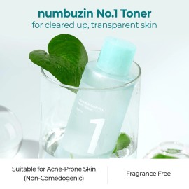numbuzin No.1 Toner | Pure-Full Calming Herb Toner. Breakouts, Redness 10.14 fl.