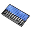 10pcs Tungsten Carbide Steel Burrs Rotary Files Metalworking Carving Tool