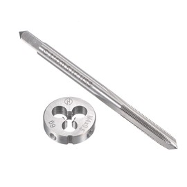 sourcing map Tap M4 x 0.5 mm Thread Cutting Die Alloy Tool Steel