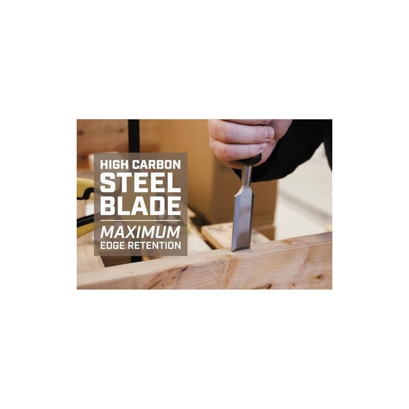 Spec Ops Tools Cincel de madera, hoja de 1 pulgada,
