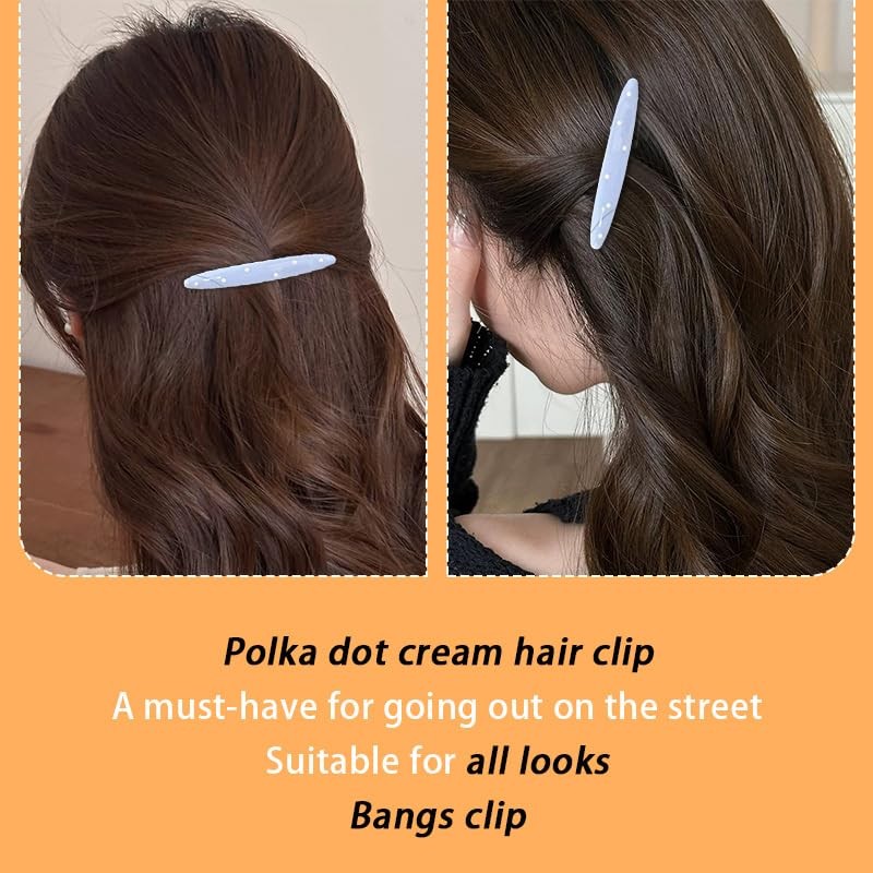 Womens French Barrette Hair Clips for Fine Thick Thin Hair,