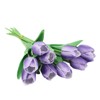 10pcs Artificial Tulip Flowers High Simulation Flowers Decor for Living