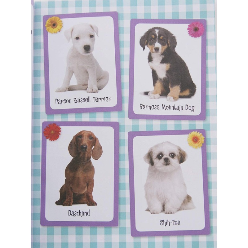 Playful Puppies Sticker Book - Includes Over 30 Large Dog