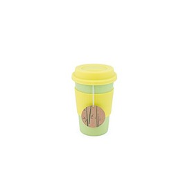 Peterson Housewares Bamboo Fiber Eco Cup, 22 oz, Green