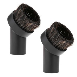 2 Pcs Dusting Brush for Henry Hoover Attachments, Henry Hoover Accessories, Hose Brushes for Henry Hoover Head, 32mm Universal Replacement Round Horse Hair Dusting Brush Head Accessories Tool