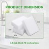 Magic Melamine Sponge Eraser, 6 Pack 2X Density Magic Cleaning