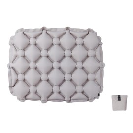 SWAG GEAR Air Cushion, Leisure Seat, Foldable, Thick, Lightweight, Compact, Single Person Air Seat, Outdoor, Airplane, Night Bus, Camping, Cushion, Waterproof, Load Capacity 330.7 lbs (150 kg