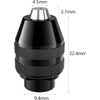4486 Multi Chuck for Dremel 4 Pack, Mellbree 0.8-3.2mm Drill