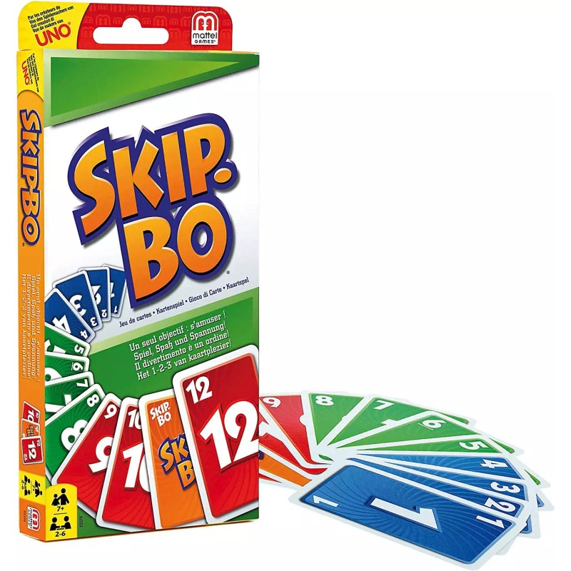 Mattel Skip-Bo Card Game Mattel