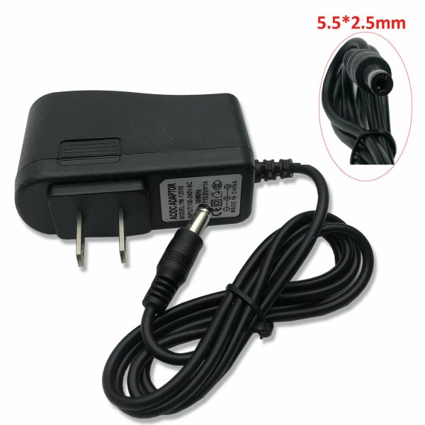 Unbranded 12V 1A AC/DC Power Supply Adapter with 2.5mm x