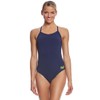 Aqua Sphere MP Team Solid Mid Back Swimsuit Navy Blue