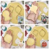 Christmas Ornaments Cookie Cutters, 4PCS Stainless Steel Snow Globe,Round Ornament,Teardrop