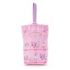Sanrio 271331 Mukle Dreamy Shoe Bag (Checkered Ribbon)