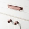 khtumeware 2 Pack 3.5 inch Brushed Antique Copper Cabinet Knobs