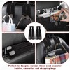 2 Stück Taschenhalter Auto,Car Seat Back Storage Hook,Doppelhaken für Autositzrückseite,