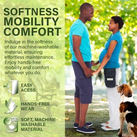 Nephrostomy Tube and Drainage Bag Cover (Black)